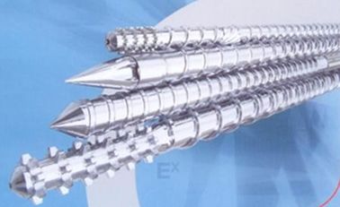 중국 반대로 부식 관/플라스틱 단면도 밀어남 기계를 위한 원뿔 쌍둥이 나사 배럴 대리점